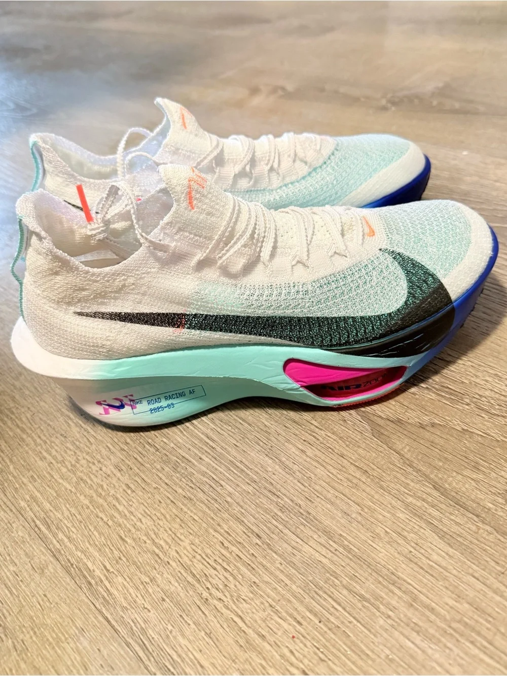 Nike Air Zoom Alphafly Next% 3 Neo Turquoise FD8315-104 Size 9